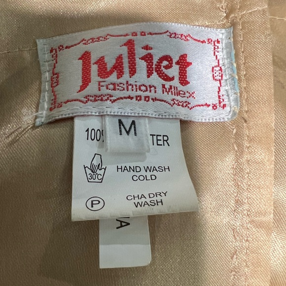 Juliet Fashion Milex Dress: Teal, Gold, Cheetah Print. Medium. Like New. - Picture 6 of 6